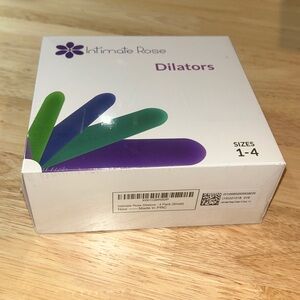 Medical-Grade Silicone Dilators - Small Set (4 Pack)